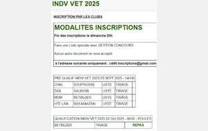 PRE QUALIF IND VET 2025